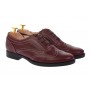 Pantofi dama casual din piele naturala, culoare grena, P29GRENA